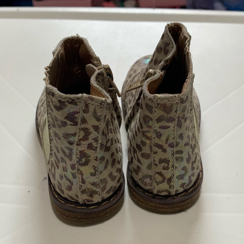 Tucker and Tate girls Leopard print booties - Picture 4 of 6
